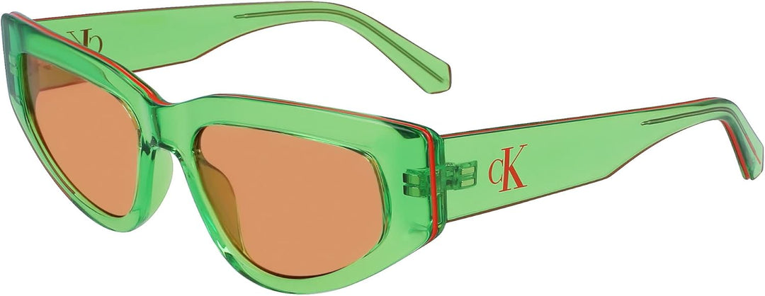 Calvin Klein Jeans Damen Sunglasses Einheitsgrösse Grün, Einheitsgrösse Grün