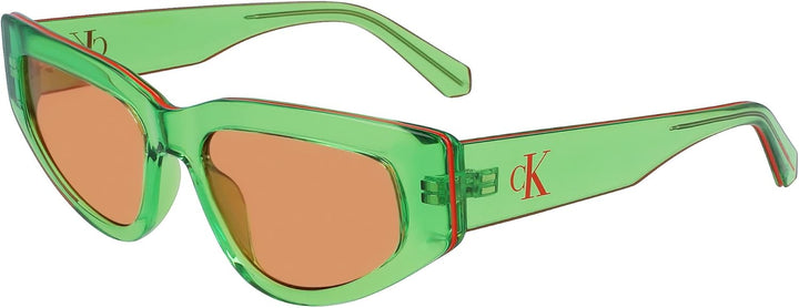Calvin Klein Jeans Damen Sunglasses Einheitsgrösse Grün, Einheitsgrösse Grün