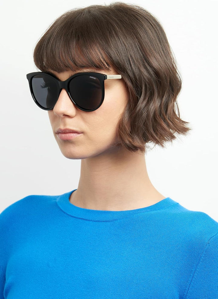 Polaroid Unisex Sunglasses 57 807/M9 Black, 57 807/M9 Black