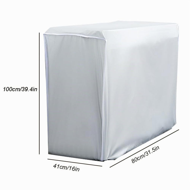 Klimaanlage Abdeckung Aussengerät Mit Gummizug Mit Kordelzug Air Conditioner Cover Anti Staub Anti S