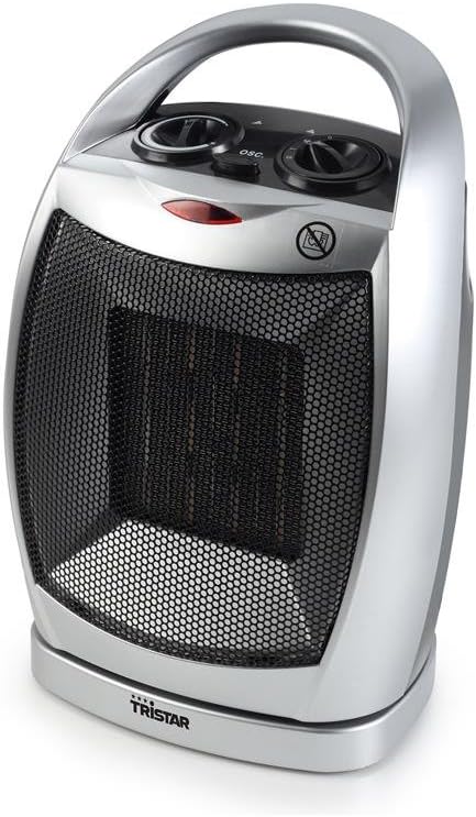 Tristar Keramik Heizlüfter KA-5038 – 3 Modi – bis zu 1500 W – Oszillierend – Überhitzungs- und