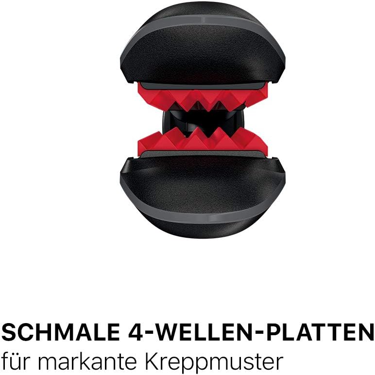 Valera, Swiss'X Frisé 101.04, Krepp- und Welleneisen, Profi-Gerät aus Keramik, wärmeisolierende Spit