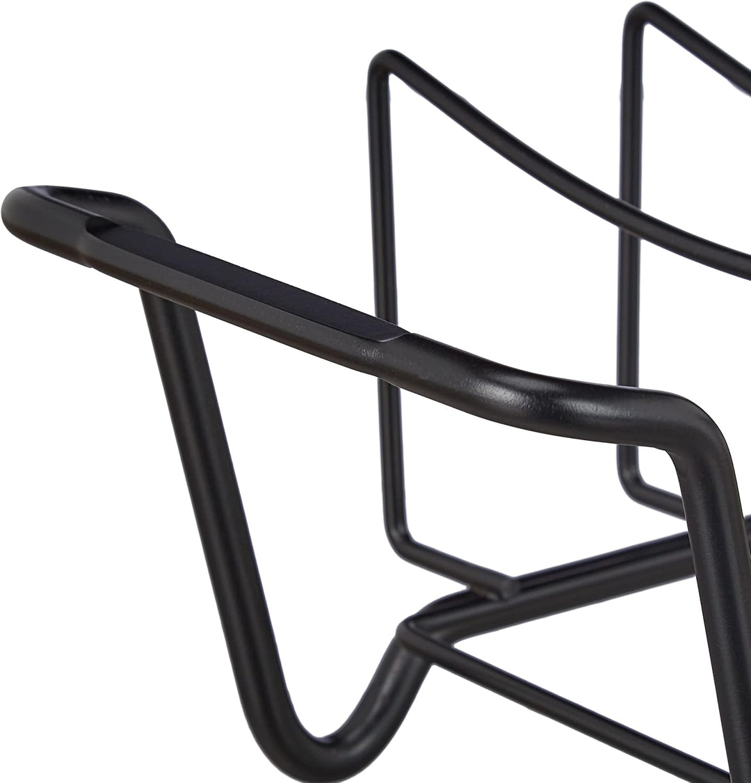 Relaxdays Rippchenhalter, Bratenkorb für den Grill, Carbonstahl, beidseitig, Grillfleischhalter für