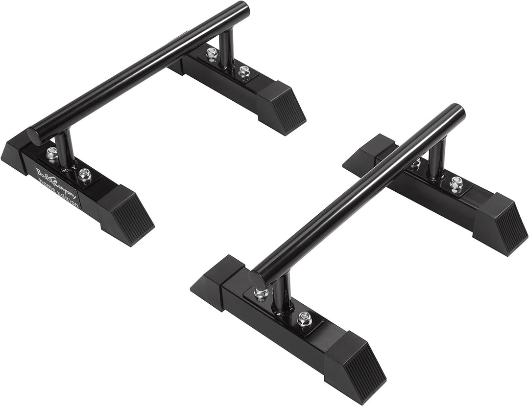 Bad Company Liegestützgriffe I Push Up Stand Bars für Liegestütze I Mixed Martial Arts (MMA) Paralle