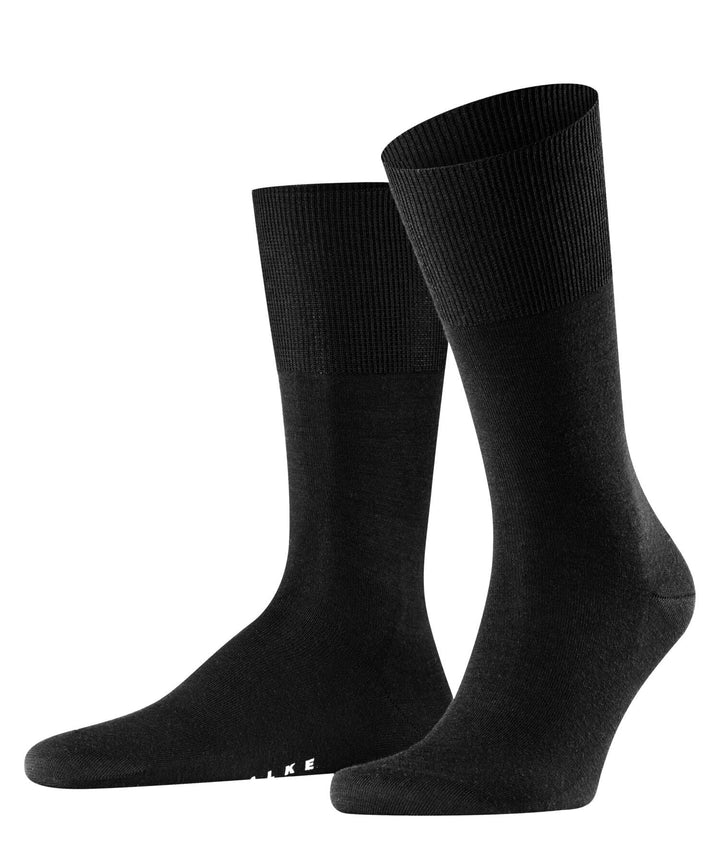 FALKE Herren Sensitive Malaga Socken druckfreier Komfortbund flache Naht gegen Druckstellen einfarbi