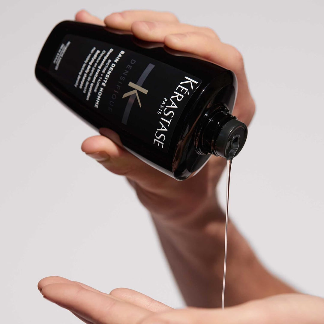 Kérastase | Shampoo für feines und dünnes Männerhaar, Verdichtendes Haarbad mit Biotin, Bain Densité