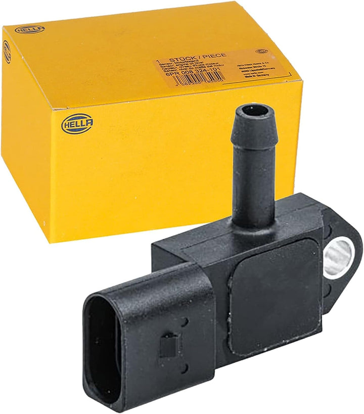 HELLA 6PP 009 409-581 Sensor, Abgasdruck - 3-polig - geschraubt