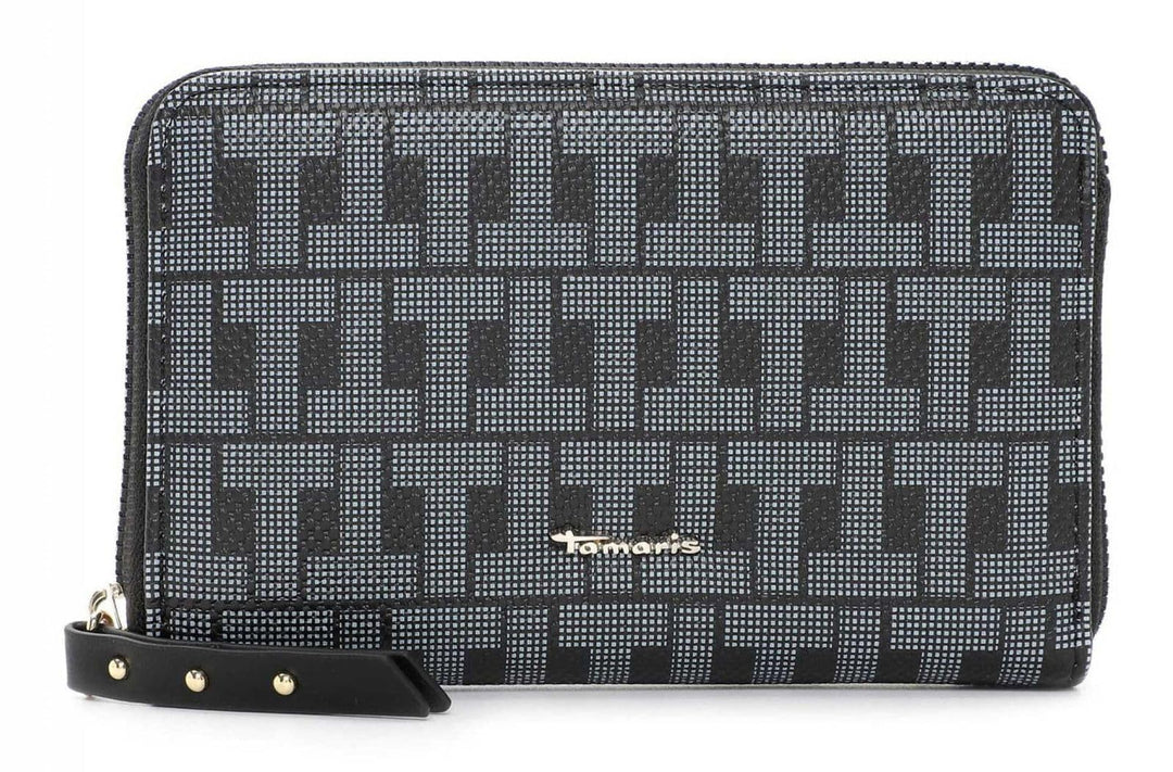 Tamaris Geldbörse Linn 32270 Damen Geldbörsen Ornament Black 100 Einheitsgrösse Black 100, Einheitsg
