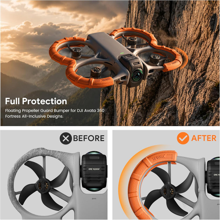 STARTRC Propellerschutz für DJI Avata 360, Kollisionsschutzabdeckung für DJI Avata 360 Zubehör (Oran