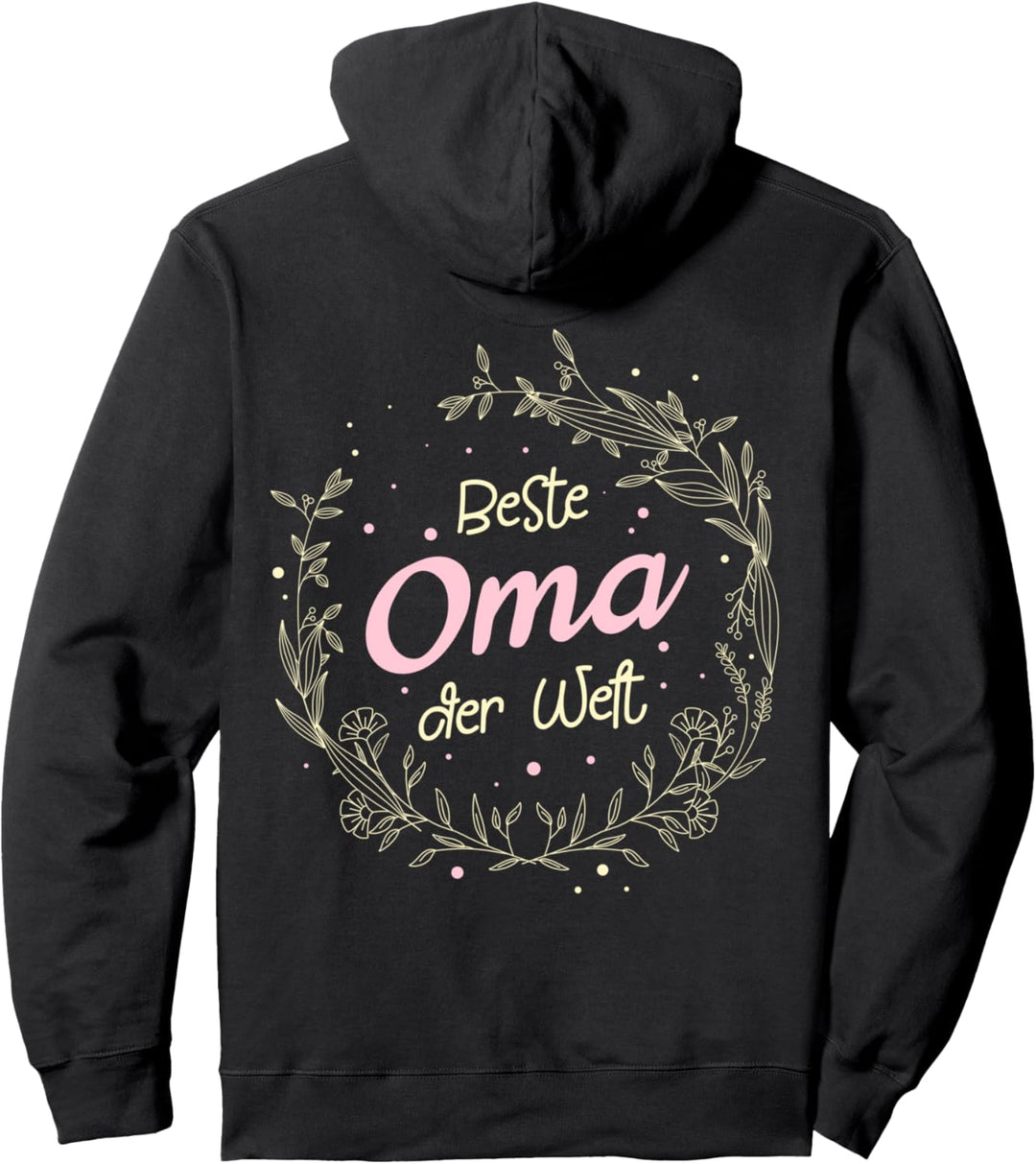 Beste Oma der Welt - Muttertag Geburtstag Süsses Geschenk Pullover Hoodie