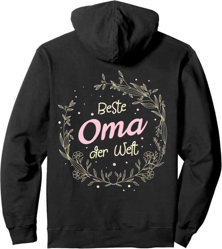 Beste Oma der Welt - Muttertag Geburtstag Süsses Geschenk Pullover Hoodie