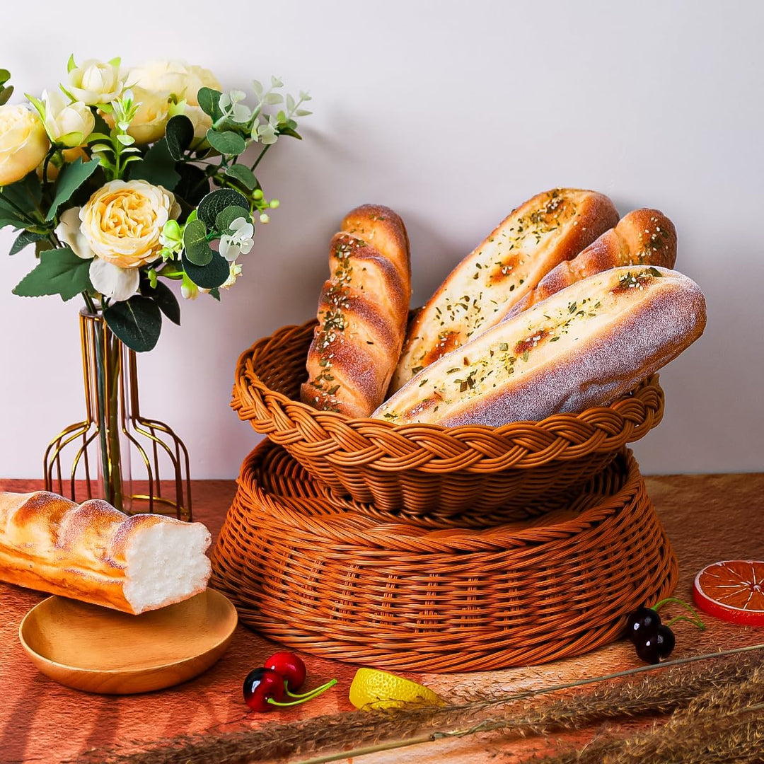 5 Stück Simuliertes Künstliche Brot Satz Dekoration Lebensecht Fauxpas Laibchen Realistische Gefälsc