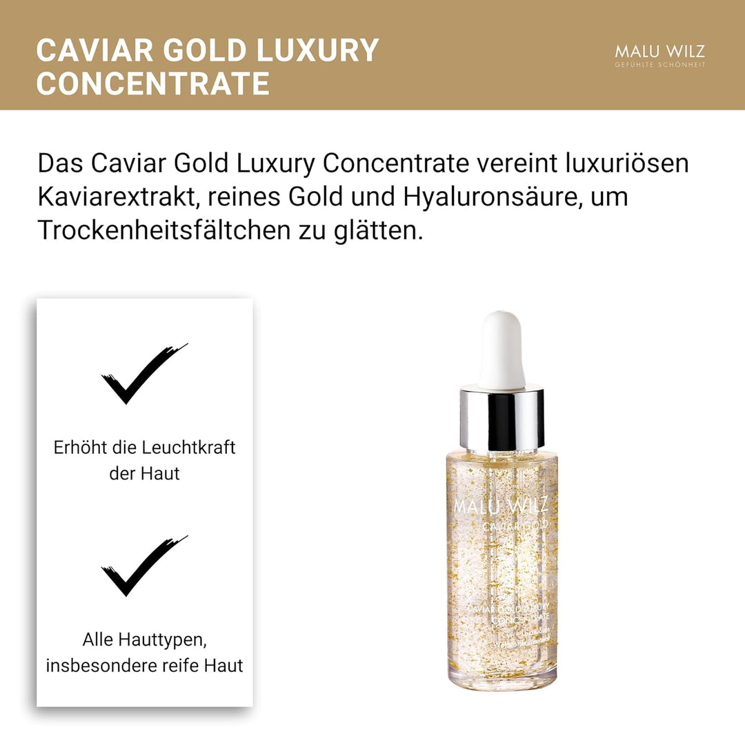 Malu Wilz Kosmetik Caviar Gold Luxury Concentrate 30 ml