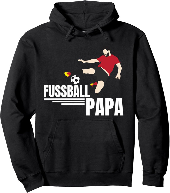 Fussball Papa Vater Fussballer Geschenk Hoodie Pullover Hoodie