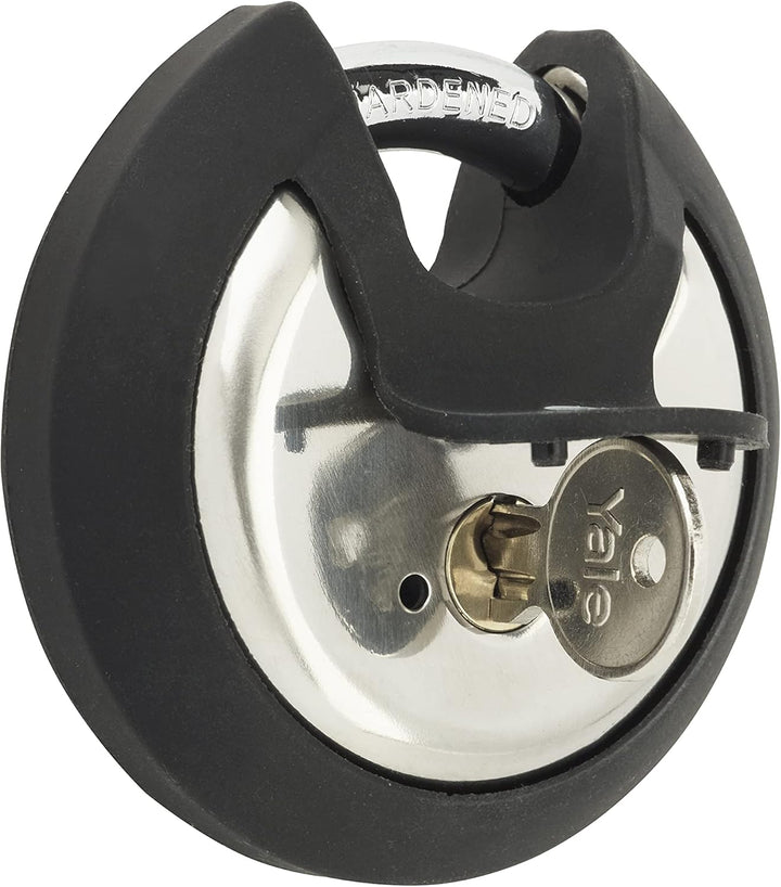 Yale Y130B/70/116/1, Maximale Sicherheit, 70 mm, Edelstahl, Vorhängeschloss, wetterfest, EN12320 CEN