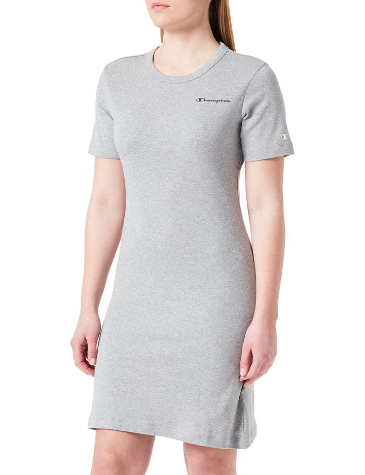 Champion Damen Kleid XS Helles Melangegrau, XS Helles Melangegrau