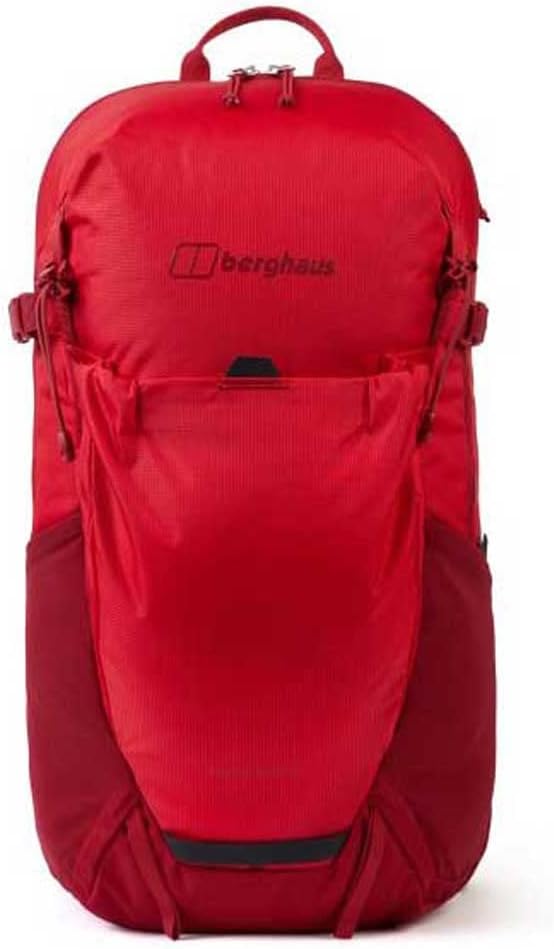 Berghaus Unisex Remote Hike 26 Rucksack, Goji-Beere/rote Dahlie, 25 l