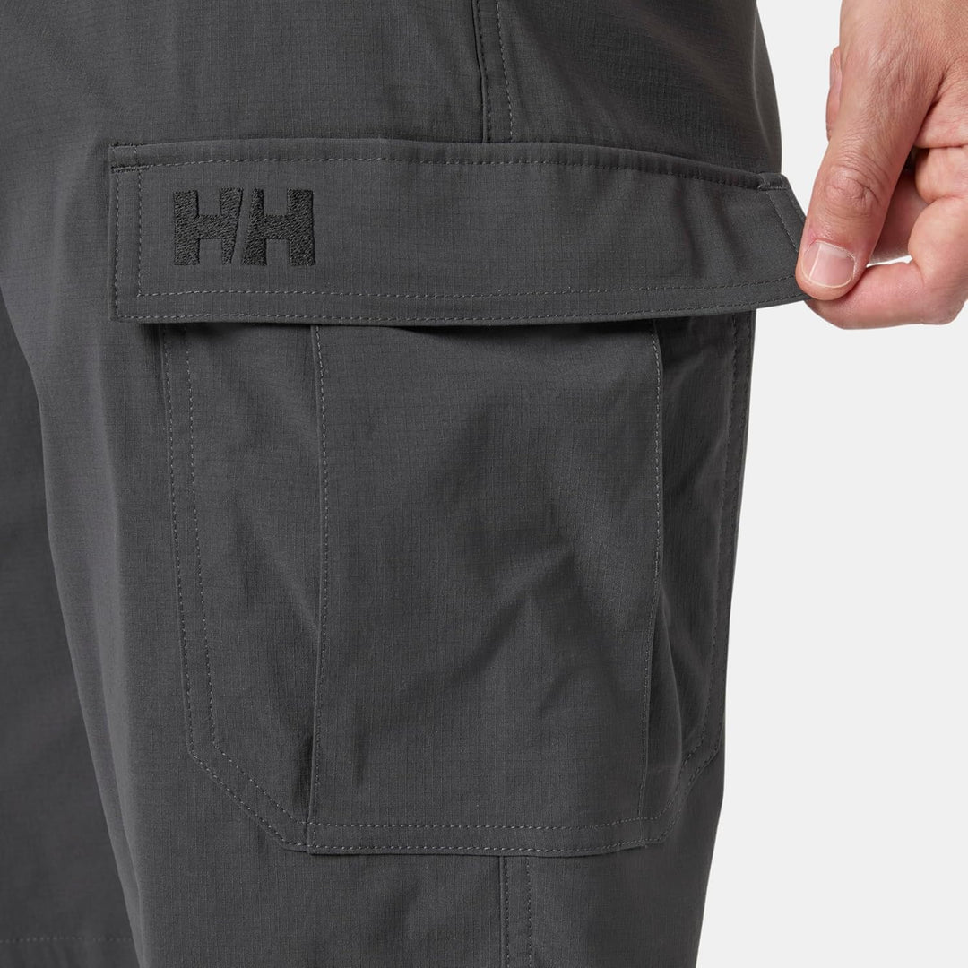 Helly Hansen Herren HH Quick-Dry Cargo Shorts 28W Ebony, 28W Ebony