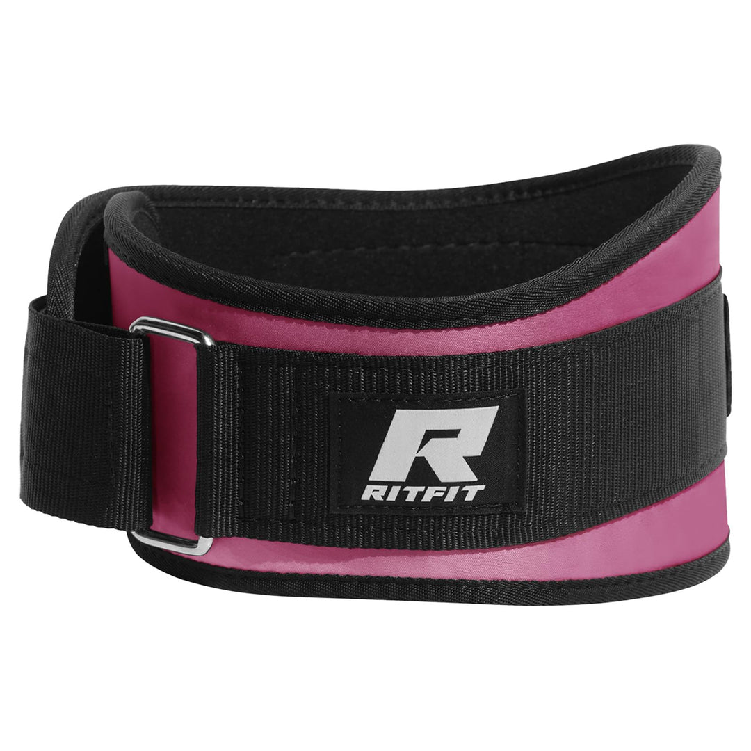 RitFit Gewichthebergürtel Herren & Damen 6'' Dip Gürtel | mit Klettverschluss, für Krafttraining, Bo