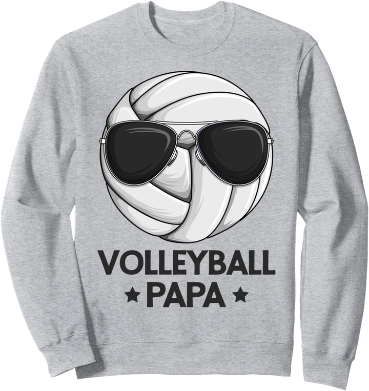Volleyball Papa Volleyballer Männer Sweatshirt