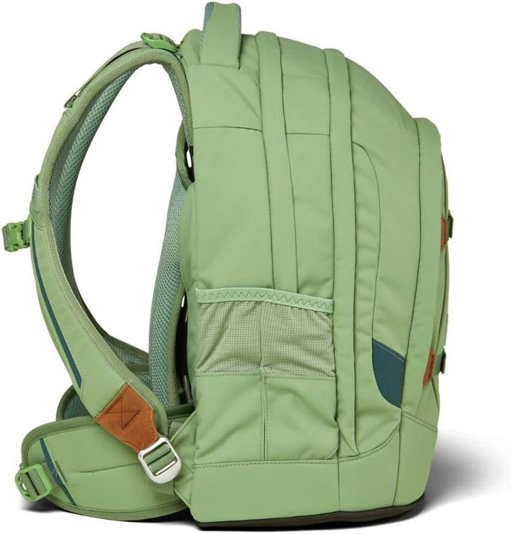 Satch Pack Schulrucksack Set 3tlg. mit Schlamperbox und Sportbeutel (Nordic Jade Green)