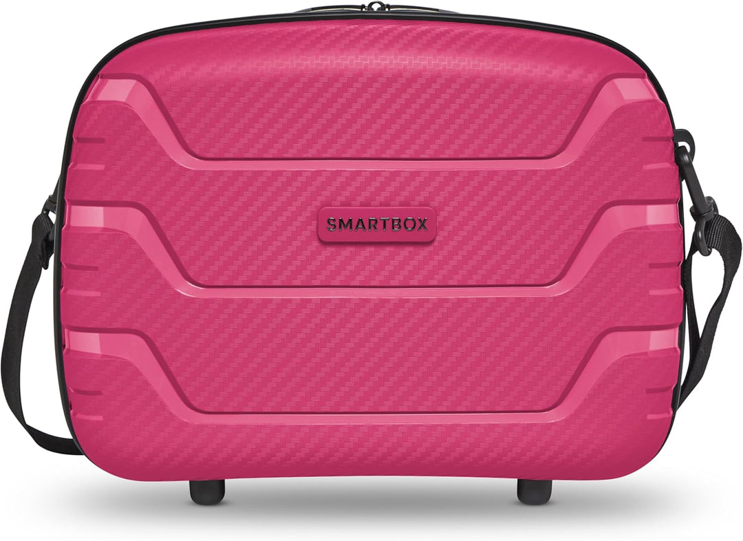 SMARTBOX Hartschalen Handgepäck Kosmetik-Koffer | Stabiles Beauty-Case mit Aufsteckfunktion | 34 x 1