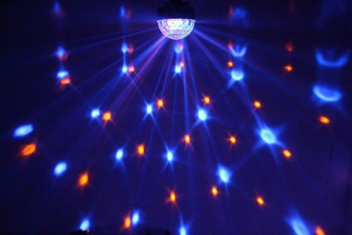 MAX Jelly Ball - Discokugel LED Lichteffekt, Discolicht Partylicht Kinder und Erwachsene, bewegliche