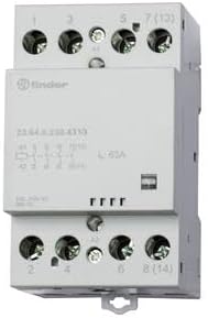 finder 22.64.0.230.4310 Schuetz 4 Schliesser 230 V/DC, 230 V/AC 63A 1St. 22.64.0.230.4310-1