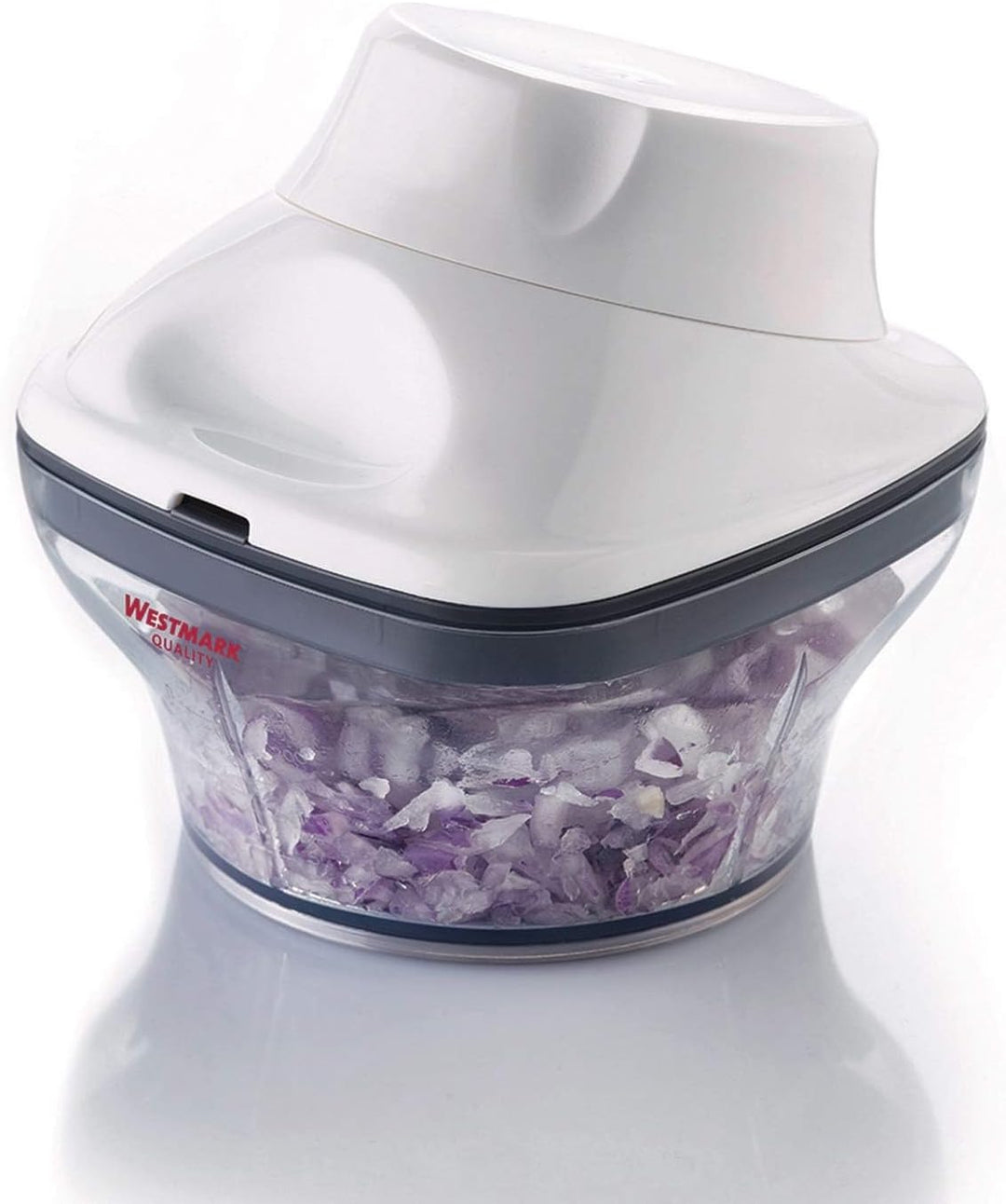 Westmark Zwiebel-/Kräuterschneider/Dressingquirl, mit Messer- und Quirleinsatz, Füllvolumen: 250ml,