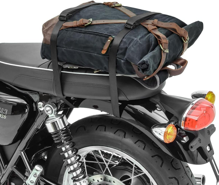 Rucksack für Chopper/Custombike Craftride CR3 schwarz CB26615