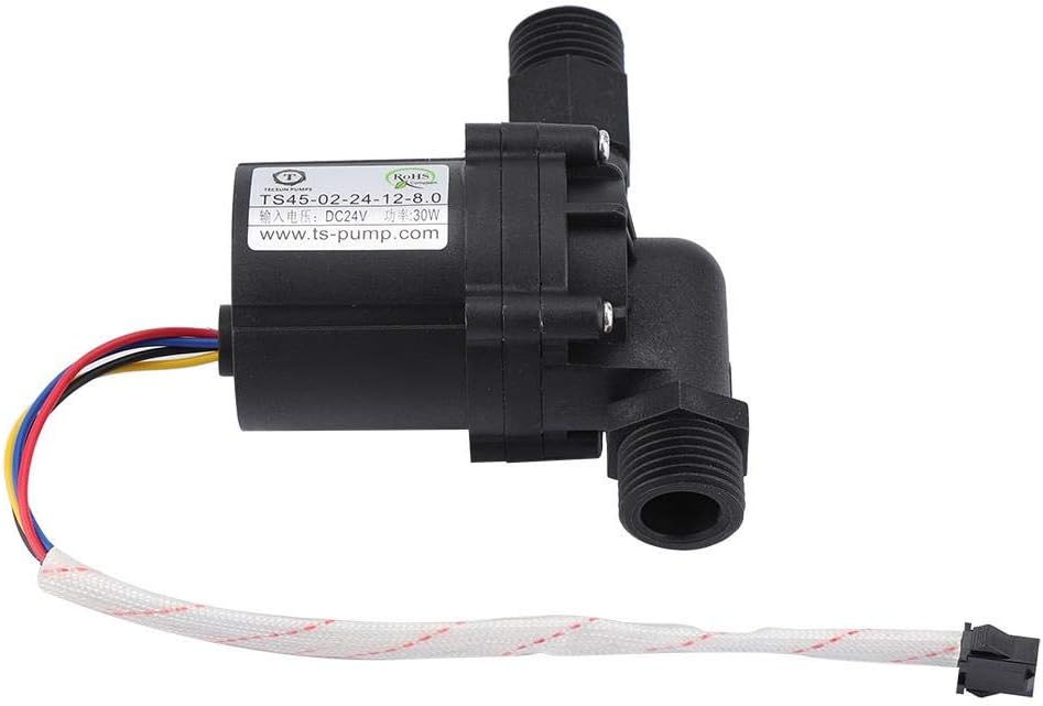 DC 24/12 V Solarwarmwasserbereiter Umwälzpumpe Auto Abschaltung geräuscharmes Wasser Einstellbare Zi