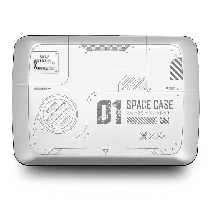 ÖGON Aluminium Geldbörse Smart Case V2 - Einfache Lagerung - Metallverschluss - Kartenetui mit RFID-