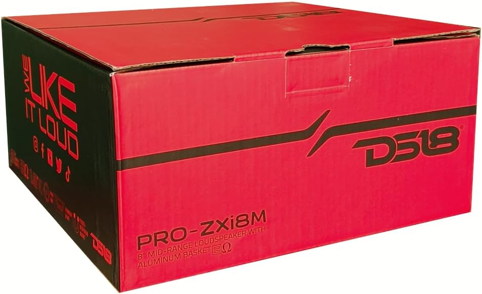 KIT-Set FÜR DS 18 PRO-ZXi8M 1 Mitteltöner 20 cm 200 mm 8" Durchmesser, 350 Watt rms 700 Watt max, 8