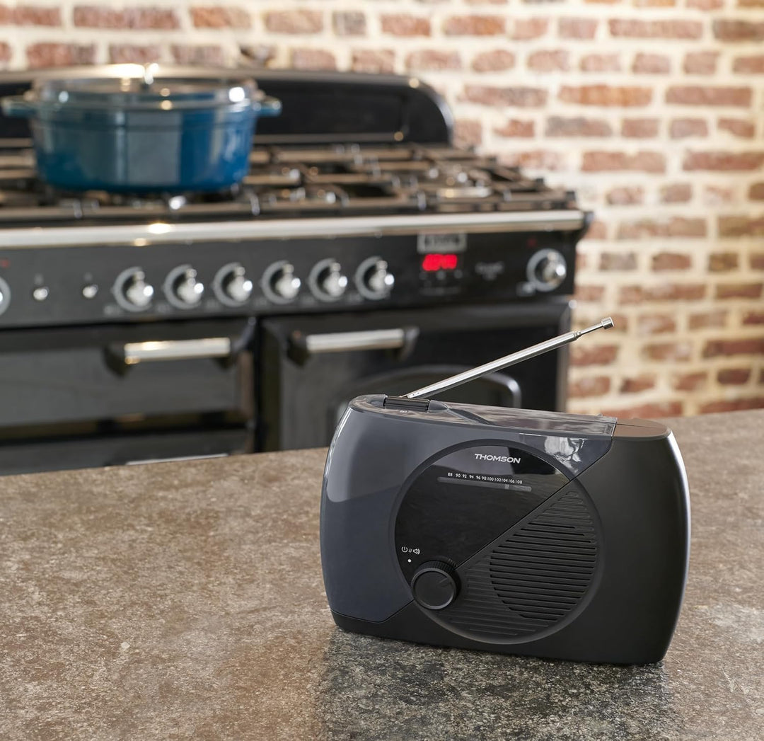 Tragbarer CD-Player Thomson – USB/BT Blau