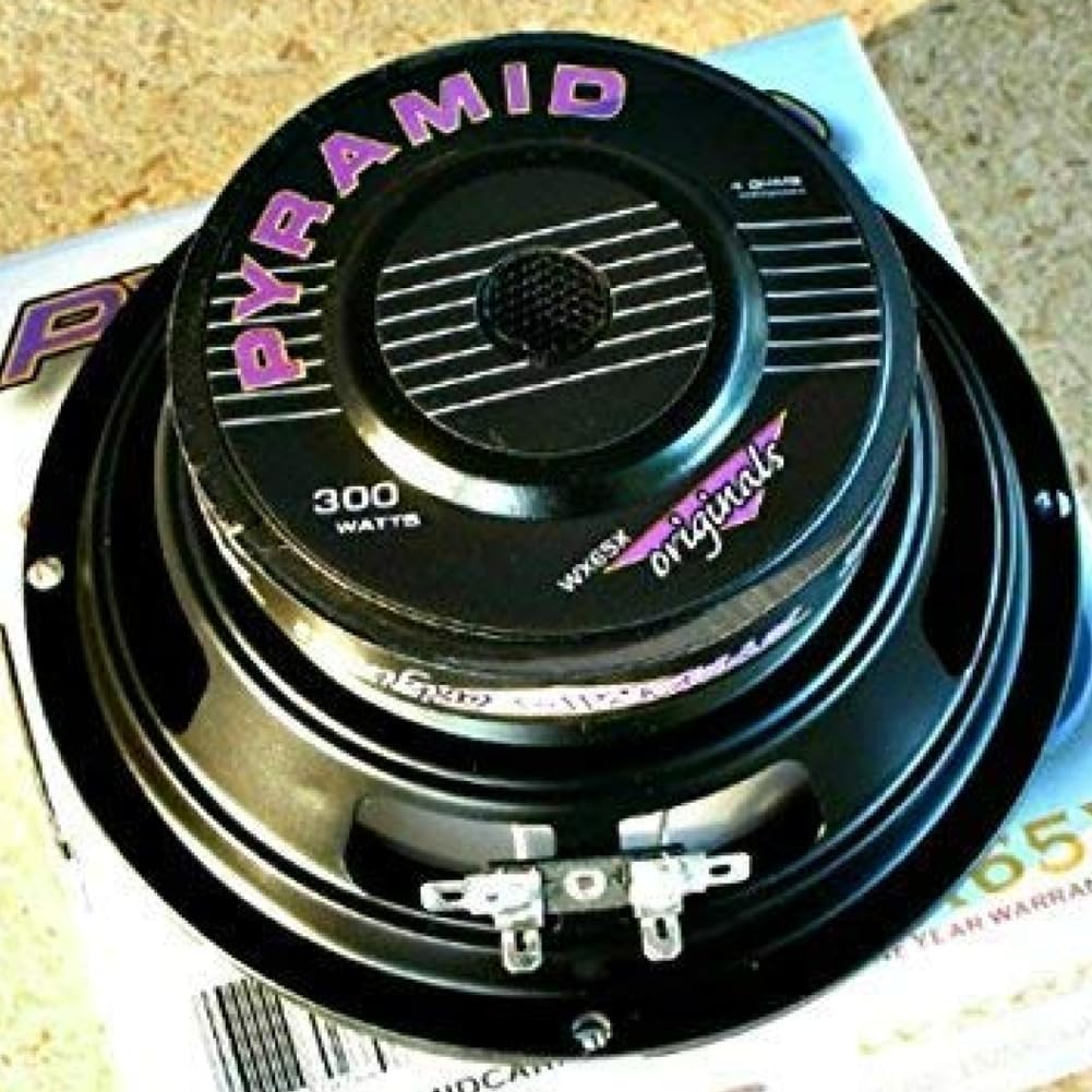 GK SOUND 2 woofer Pyramid WX65X-Tieftöner, 16,5 cm, 165 mm, 6,5 Zoll Durchmesser, 150 Watt rms und 3