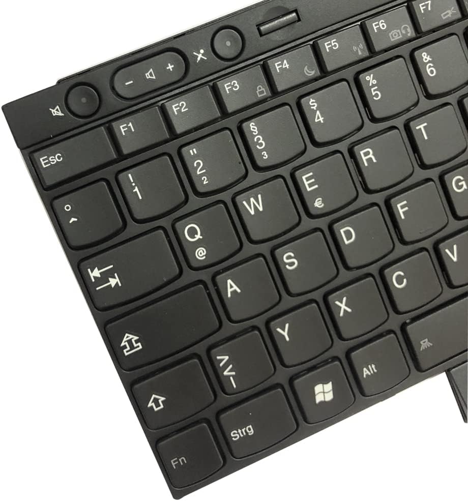 Gintai Ersatztaste Tastatur Deutsch Keyboard QWERTZ NoBacklit für Lenovo ThinkPad X230, X230 Tablet,