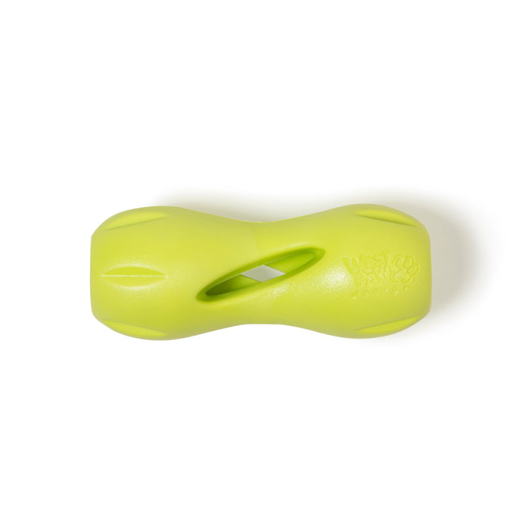 WEST PAW Zogoflex Qwizl Interaktives Leckerli-Spender für Hunde, Granny Smith, klein Granny Smith Sm