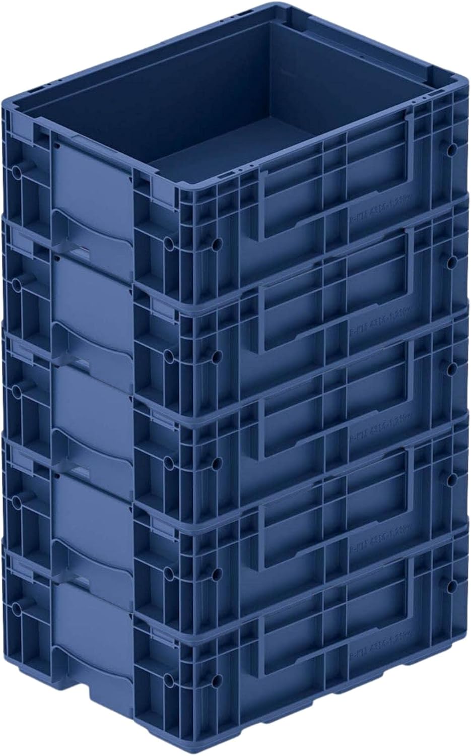 SparSet 5x VDA KLT Kleinladungsträger mit Verbundboden | HxBxT 14,7x30x40cm | 10 Liter | KLT, Transp