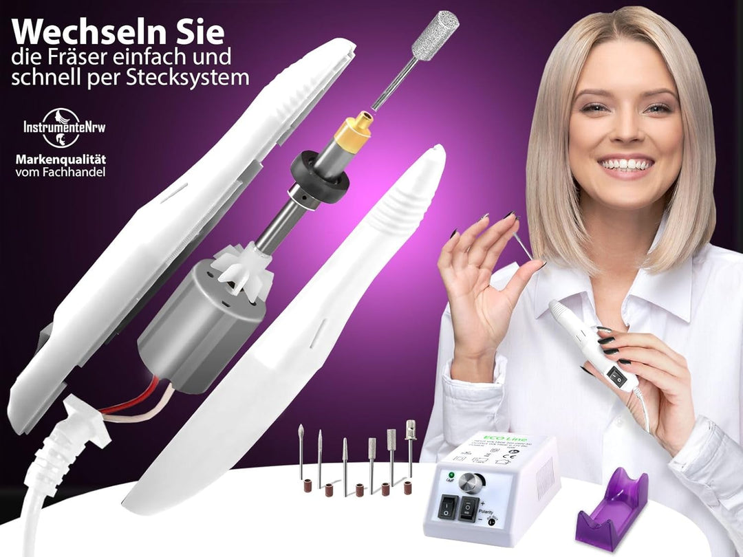 Fräser Set für Fusspflege und Maniküre