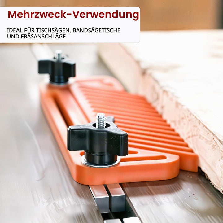 Tischsägen Doppel Federbrett, 2 Stk Einstellbar Druckkamm, Holzbearbeitung Sicherheit Featherboard,