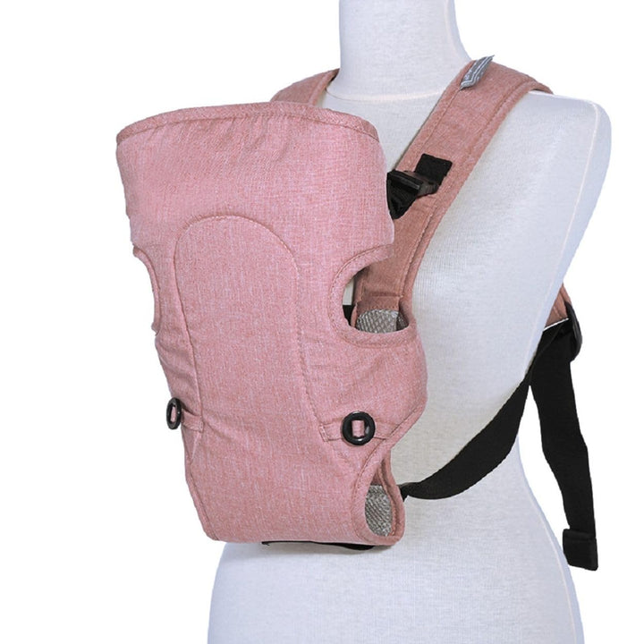 Lorelli Babytrage Tragehilfe Between Bauchtrage verstellbare Gurte ab 4 Monaten rosa, rosa