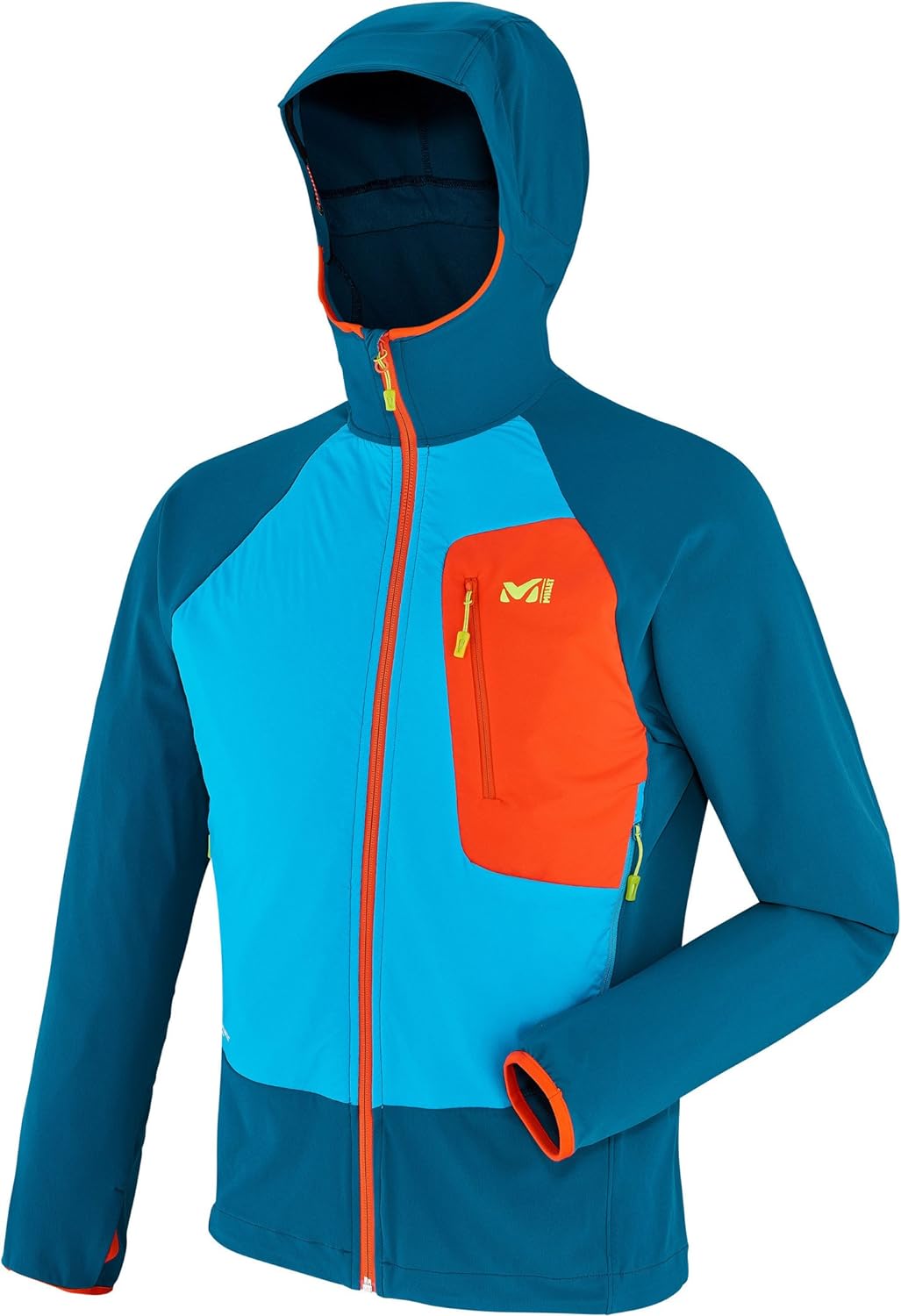 MILLET Herren Touring Speed X Jacke S Posedon/Electric Blue, S Posedon/Electric Blue