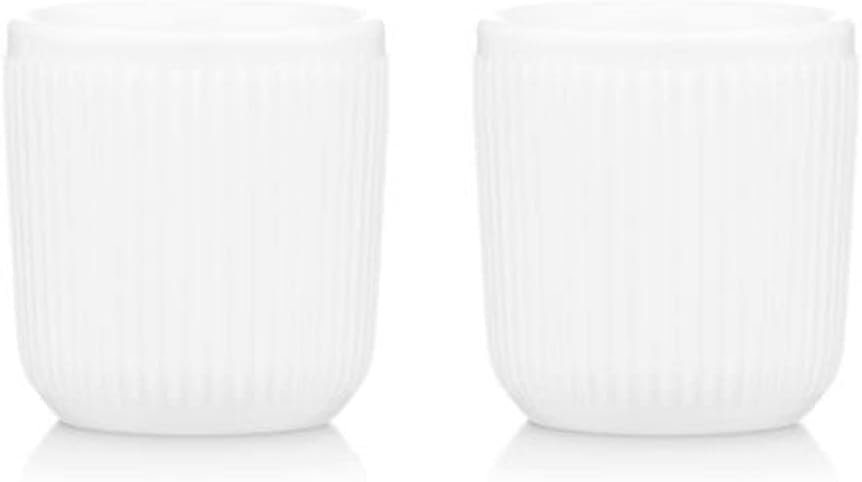 Bodum DOURO 2er Set DW Becher 0,1l weiss Porzellan, 12059-03