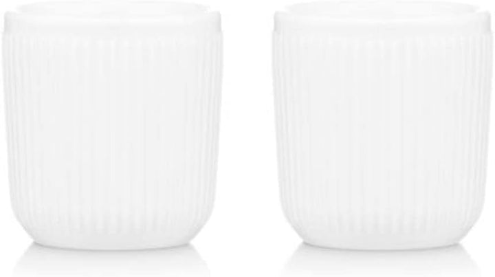 Bodum DOURO 2er Set DW Becher 0,1l weiss Porzellan, 12059-03