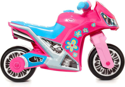 MOLTO Laufmotorrad Cross Rosa + Marienkäferhelm | Motorrad Laufen für alle Arten von Gelände | Siche