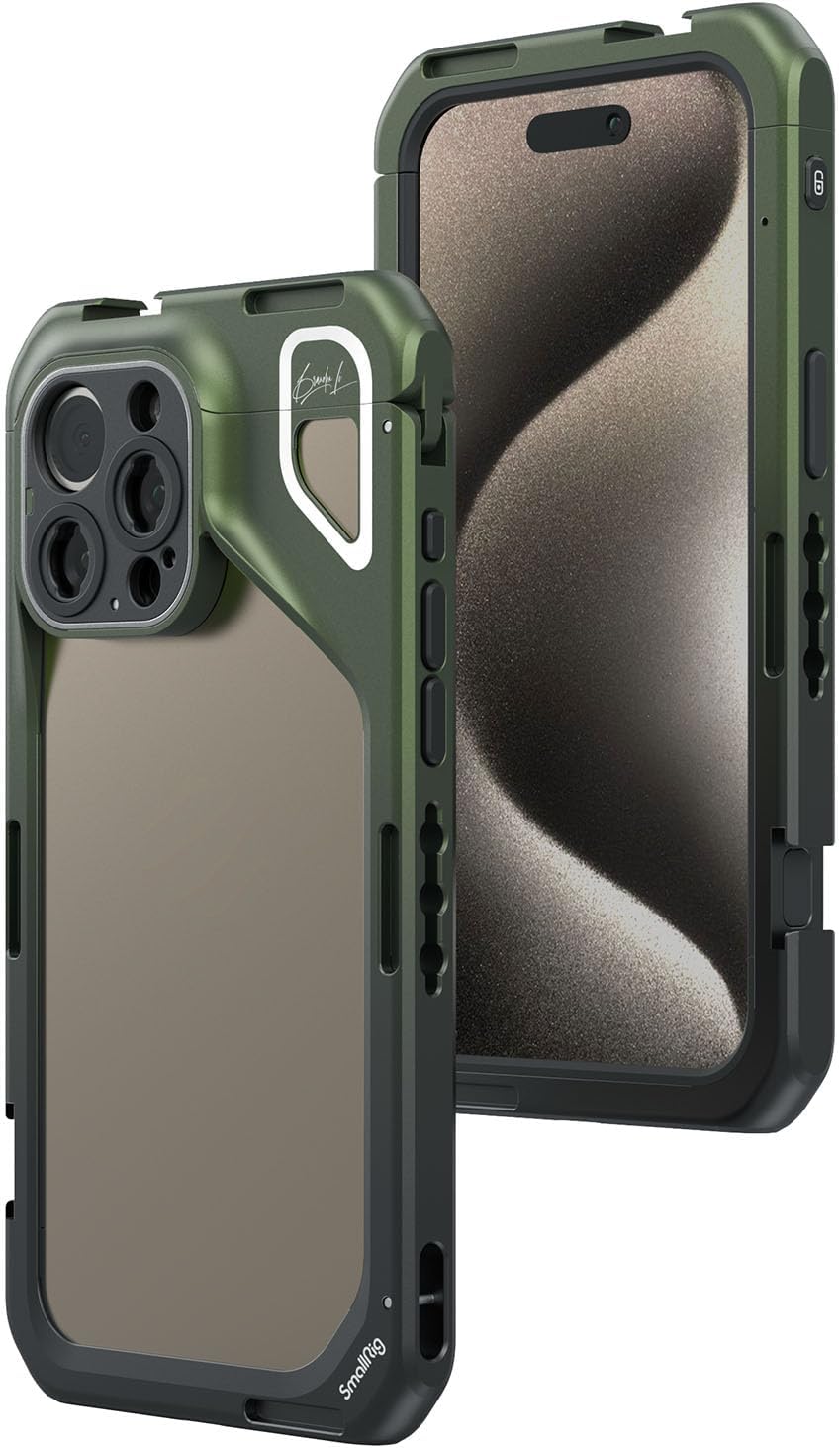 SMALLRIG x Brandon Li Mobiler Videokäfig für iPhone 15 Pro Max Co-Design Edition, Smartphone-Videokä