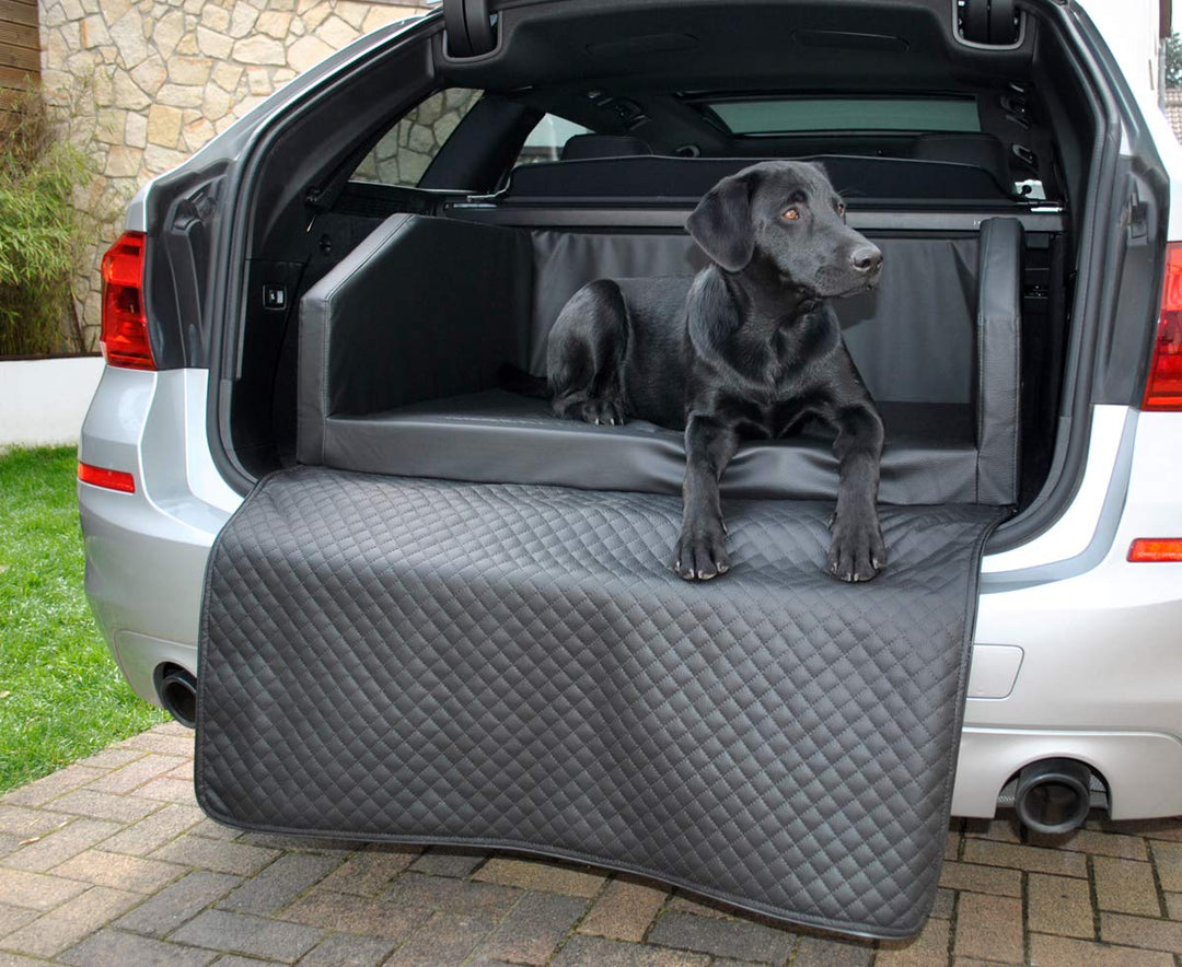 Mayaadi Home Premium Hundebett - 100 x 70 cm - Hochwertiger Autositz für Deinen Hund - Autohundebett