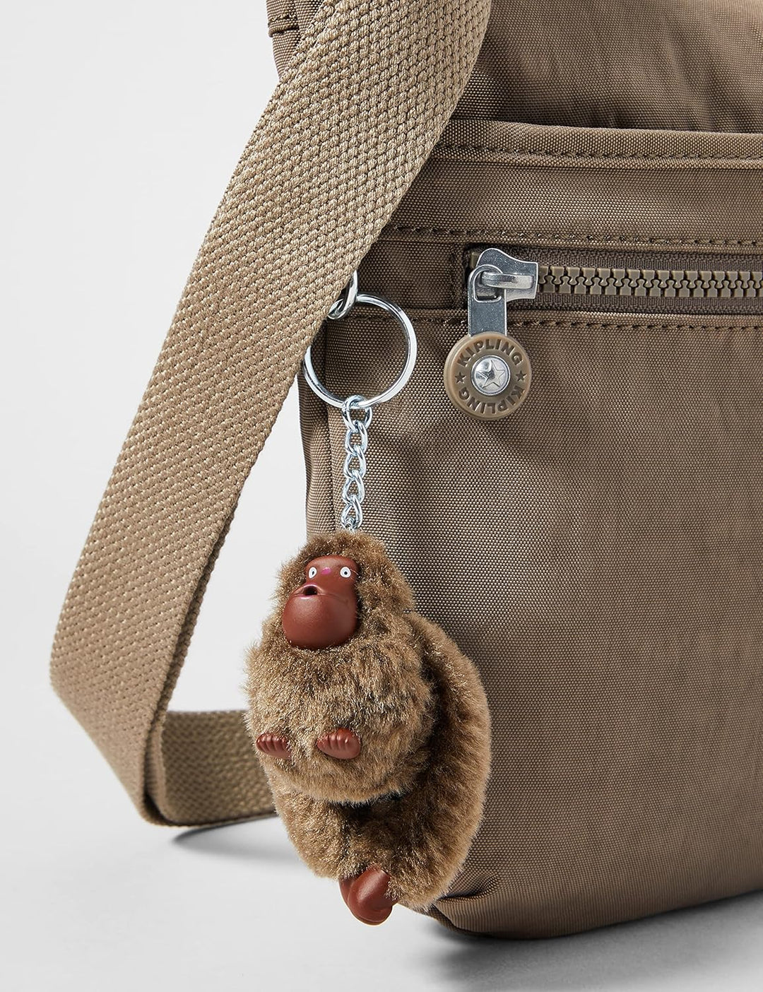 Kipling Arto, Damen Umhängetasche, Braun (True Beige), 15x24x45 cm (W x H x L), True Beige