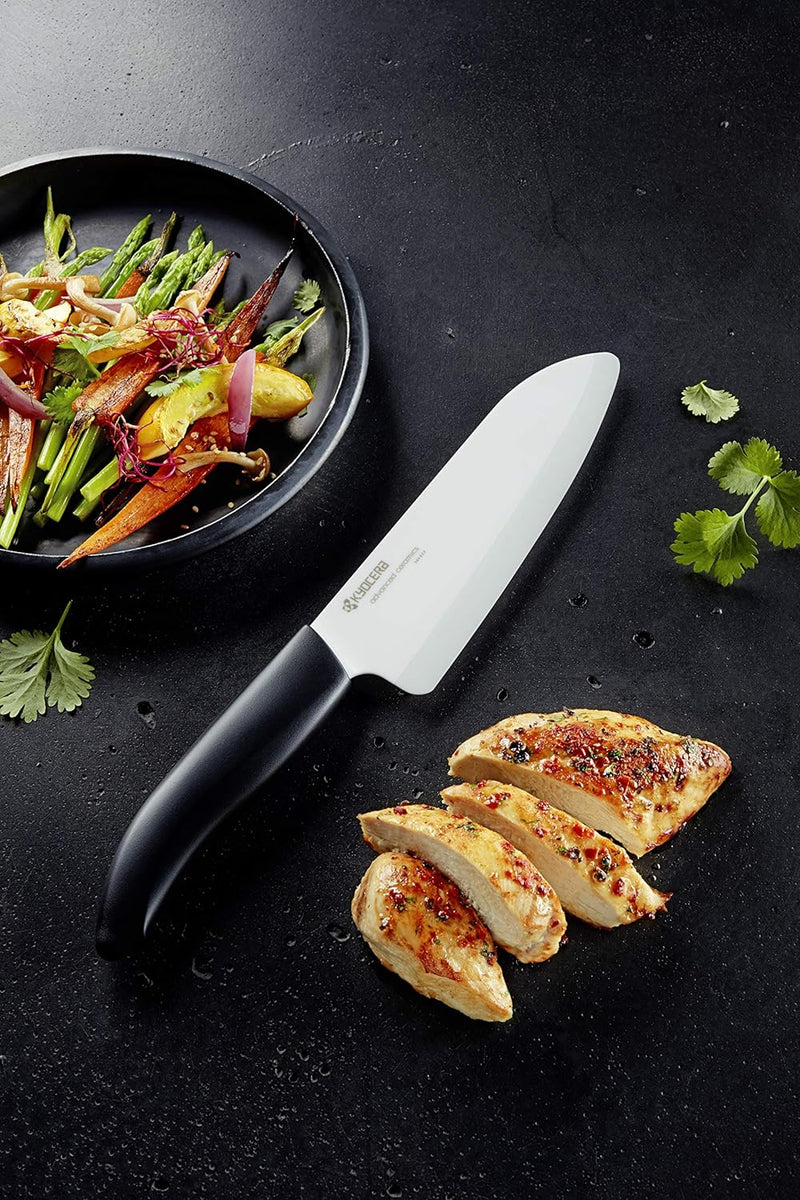 KYOCERA - GEN Series -Santoku Keramikmesser aus Hochleistungskeramik | extrem scharf | ultraleicht |