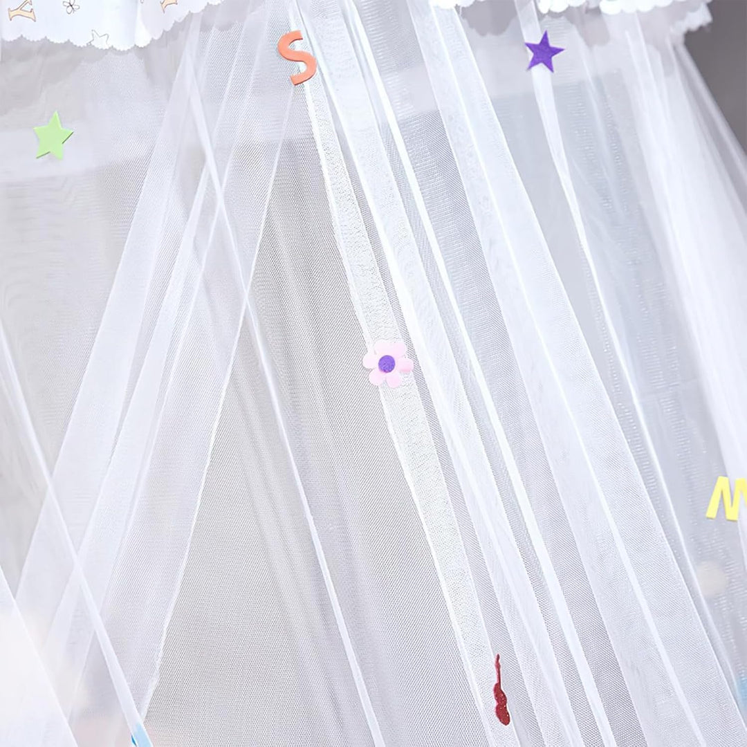 Betthimmel Mädchen Moskitonetz Bett Kinder Mosquito Netz Bett Himmel für Kinderzimmer Hängendes Mück